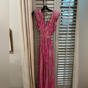 Worn once!! Rammy brook gorgeous long dress. Size 4 runs true to size.